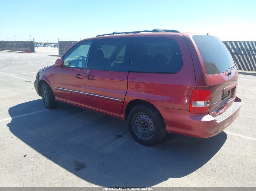 2005 Kia SEDONA VIN KNDUP131156618567 IAAI salvage auction — NORMAL WEAR, Clear - Dealer Only (California), sold $350 on 2026-07-14 (photo 3)