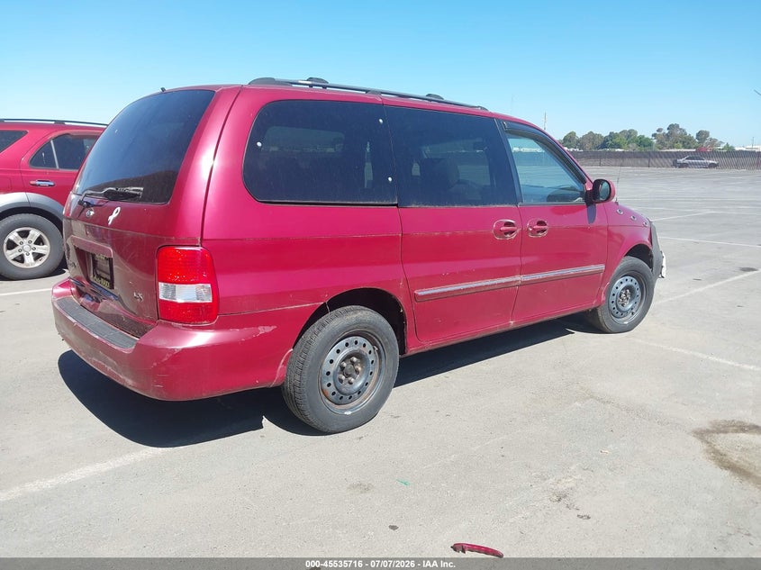 2005 Kia SEDONA VIN KNDUP131156618567 IAAI salvage auction — NORMAL WEAR, Clear - Dealer Only (California), sold $350 on 2026-07-14 (photo 4)