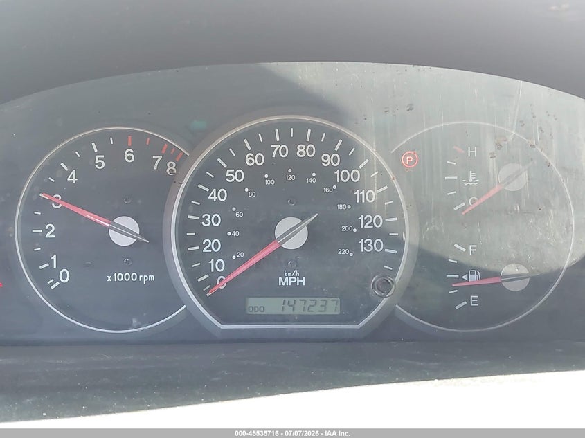 2005 Kia SEDONA VIN KNDUP131156618567 IAAI salvage auction — NORMAL WEAR, Clear - Dealer Only (California), sold $350 on 2026-07-14 (photo 7)