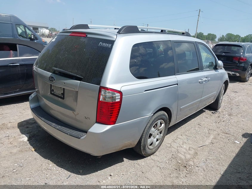 2006 Kia SEDONA VIN KNDMB233166059061 IAAI salvage auction — NORMAL WEAR, Clear (Indiana), sold $600 on 2026-07-08 (photo 4)