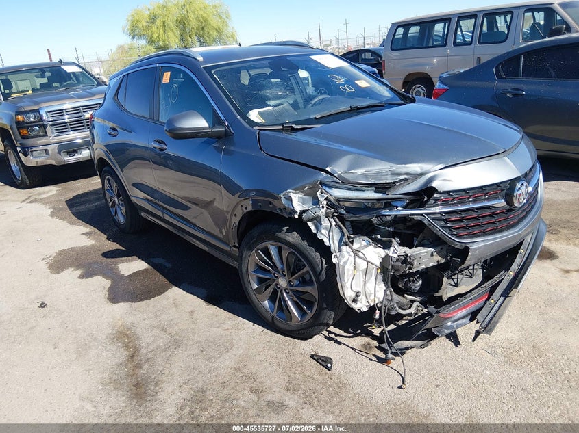 2022 Buick Encore gx VIN KL4MMDSL0NB073203 IAAI salvage auction — BIOHAZARD/CHEMICAL, Salvage Title, sold $1,950 on 2026-07-31 (photo 1)