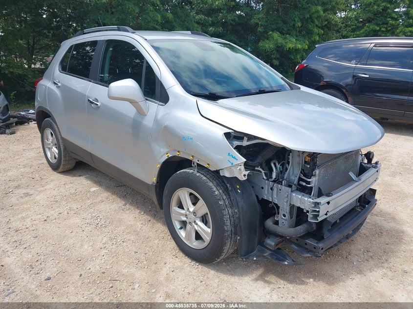 2018 Chevrolet Trax VIN KL7CJPSB4JB610665 IAAI salvage auction — FRONT END, Salvage Title, sold $1,400 on 2026-07-22 (photo 1)