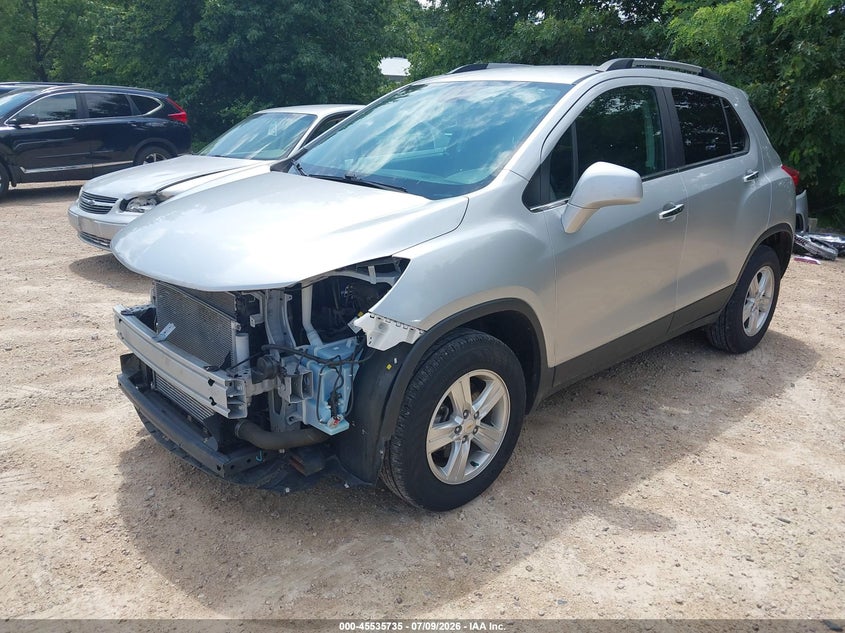 2018 Chevrolet Trax VIN KL7CJPSB4JB610665 IAAI salvage auction — FRONT END, Salvage Title, sold $1,400 on 2026-07-22 (photo 2)