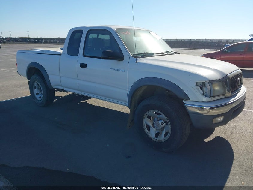 2002 Toyota Tacoma VIN 5TESM92N62Z025076 IAAI salvage auction — NORMAL WEAR, Clear - Dealer Only (California), sold $3,150 on 2026-07-21 (photo 1)