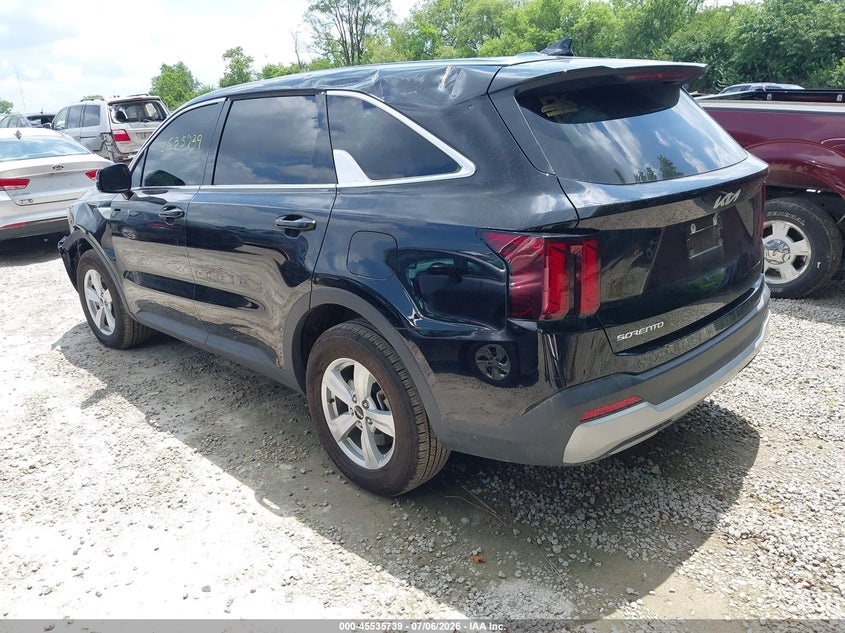 2026 Kia Sorento VIN 5XYRG4JC3TG424435 IAAI salvage auction — ALL OVER, Salvage (Ohio), sold $5,100 on 2026-07-28 (photo 3)