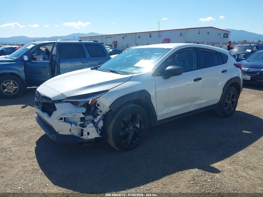 2025 Subaru Xv VIN JF2GUABC7SH220869 IAAI salvage auction — FRONT END, Bill Of Sale (Washington), sold $5,100 on 2026-07-28 (photo 2)