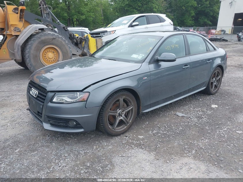 2012 Audi A4 VIN WAUKFAFL6CA097859 IAAI salvage auction — NORMAL WEAR, Clear (New York), sold $525 on 2026-07-28 (photo 2)