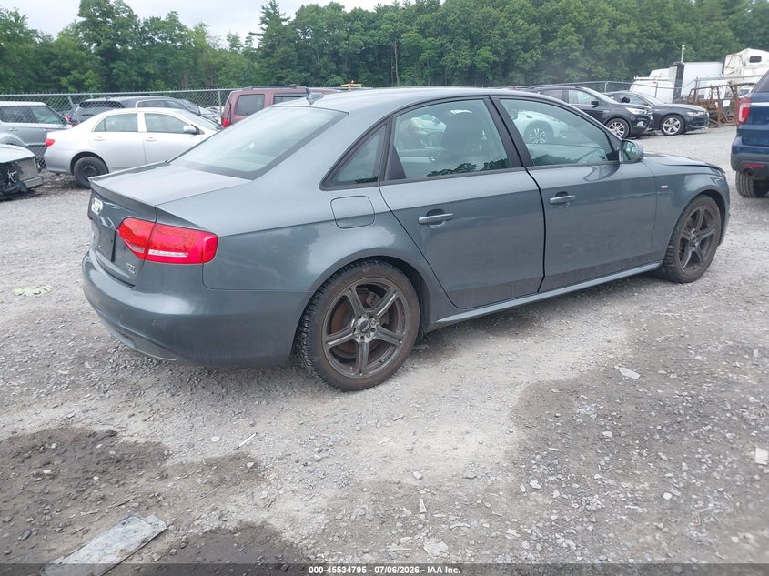 2012 Audi A4 VIN WAUKFAFL6CA097859 IAAI salvage auction — NORMAL WEAR, Clear (New York), sold $525 on 2026-07-28 (photo 4)