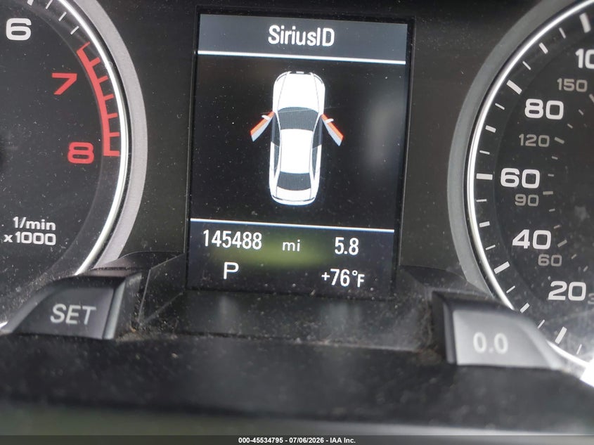 2012 Audi A4 VIN WAUKFAFL6CA097859 IAAI salvage auction — NORMAL WEAR, Clear (New York), sold $525 on 2026-07-28 (photo 7)