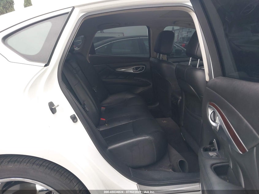 2011 Infiniti M VIN JN1BY1AP5BM326491 IAAI salvage auction — LEFT SIDE, Salvage (California), sold $1,275 on 2026-08-01 (photo 8)
