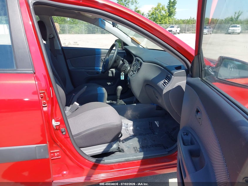 2009 Kia Rio VIN KNADE223096527128 IAAI salvage auction — RIGHT REAR, Repossessed (Missouri), sold $625 on 2026-07-14 (photo 5)