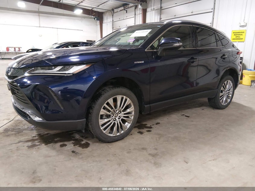 2021 Toyota Venza VIN JTEAAAAH7MJ028417 IAAI salvage auction — HAIL, Salvage (Iowa), sold $12,100 on 2026-07-28 (photo 2)