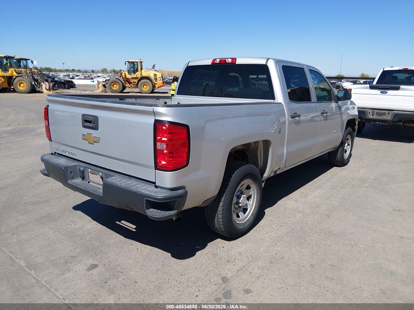 2018 Chevrolet Silverado 1500 VIN 3GCPCNEH2JG429610 IAAI salvage auction — NORMAL WEAR, Sf97 (California), sold $15,525 on 2026-07-30 (photo 4)