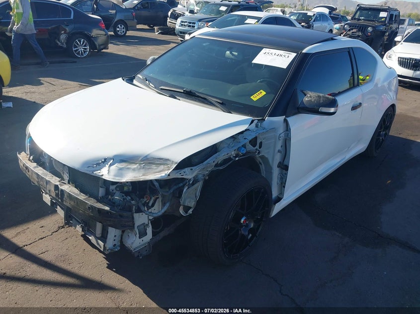 2013 Scion Tc VIN JTKJF5C74D3062300 IAAI salvage auction — LEFT FRONT, Salvage (Arizona), sold $1,150 on 2026-07-31 (photo 2)