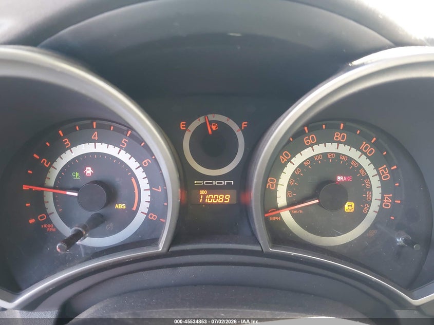 2013 Scion Tc VIN JTKJF5C74D3062300 IAAI salvage auction — LEFT FRONT, Salvage (Arizona), sold $1,150 on 2026-07-31 (photo 7)
