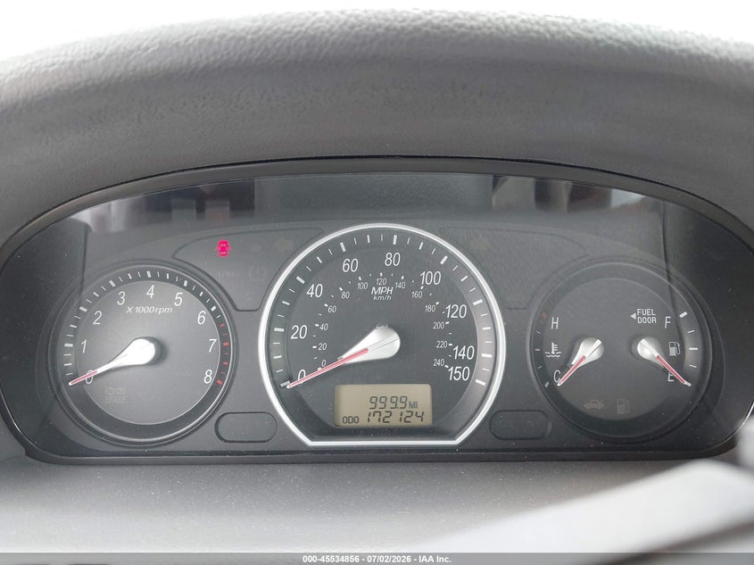 2007 Hyundai Sonata VIN 5NPET46C57H263460 IAAI salvage auction — FRONT END, Salvage (California), sold $250 on 2026-07-15 (photo 7)