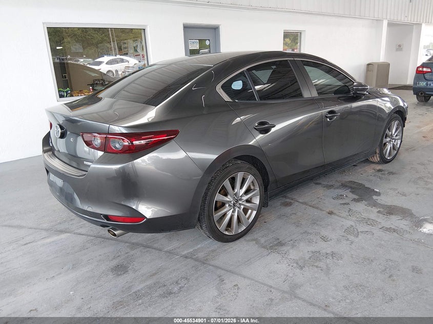 2021 Mazda 3 VIN JM1BPABL0M1324860 IAAI salvage auction — FRONT END, Salvage Title, sold $3,050 on 2026-07-22 (photo 4)