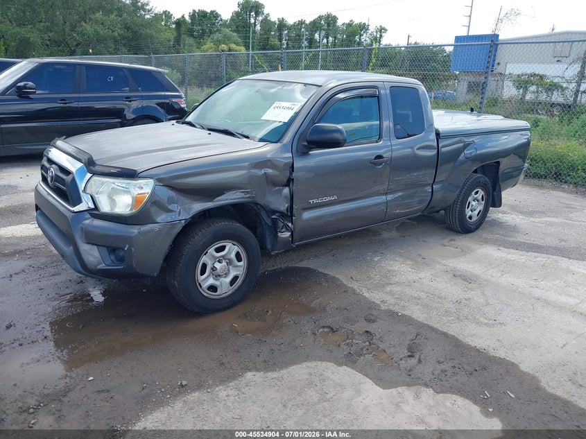 2013 Toyota Tacoma VIN 5TFTX4CN8DX027712 IAAI salvage auction — LEFT SIDE, Salvage Title, sold $25 on 2026-07-29 (photo 2)