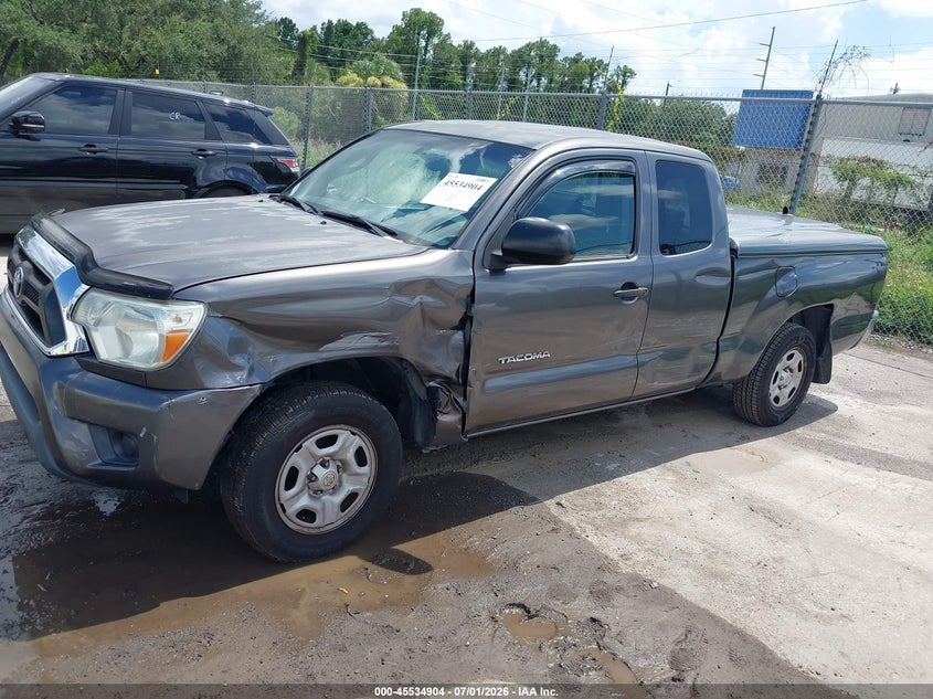 2013 Toyota Tacoma VIN 5TFTX4CN8DX027712 IAAI salvage auction — LEFT SIDE, Salvage Title, sold $25 on 2026-07-29 (photo 6)