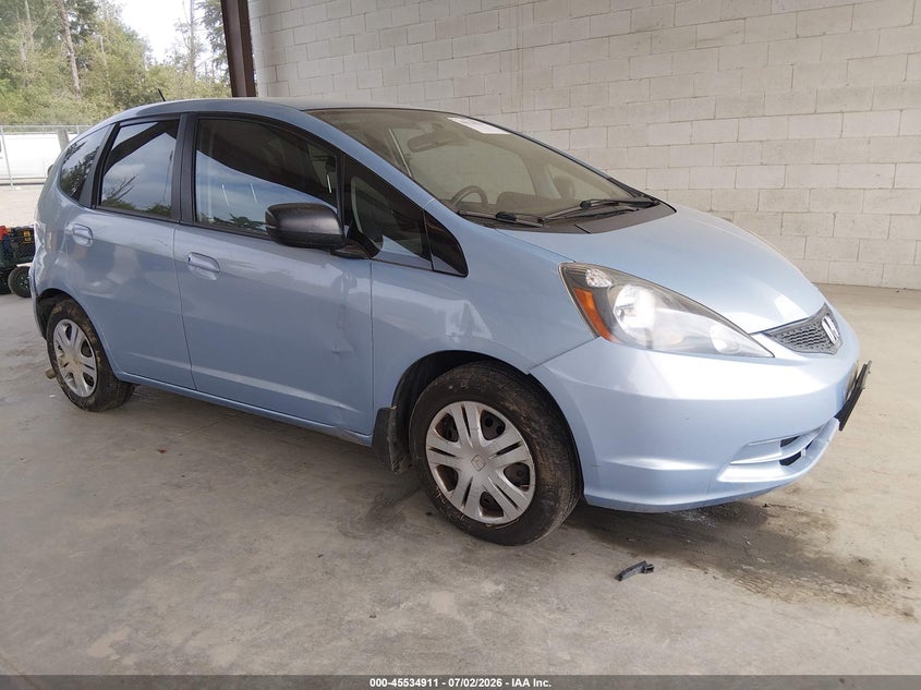 2010 Honda Fit VIN JHMGE8H27AC033936 IAAI salvage auction — FRONT END, Bill Of Sale (Washington), sold $1,500 on 2026-07-22 (photo 1)