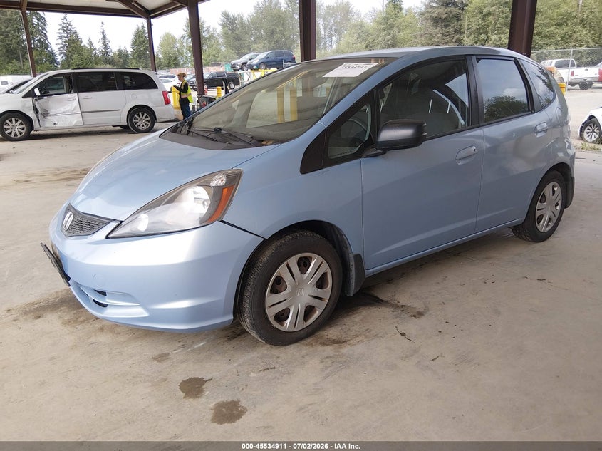 2010 Honda Fit VIN JHMGE8H27AC033936 IAAI salvage auction — FRONT END, Bill Of Sale (Washington), sold $1,500 on 2026-07-22 (photo 2)