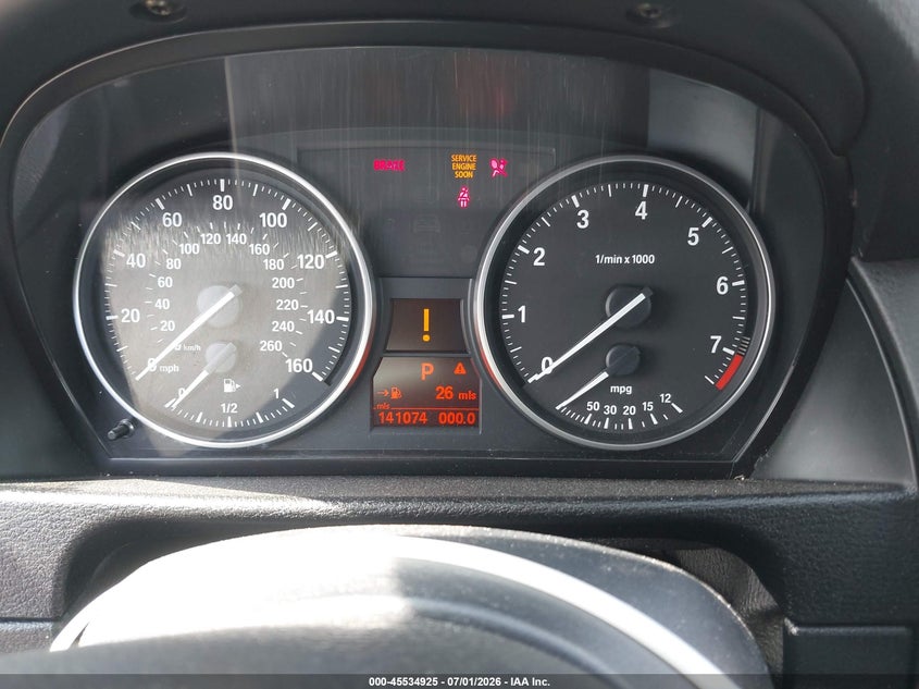2014 BMW X1 VIN WBAVM1C51EVW49045 IAAI salvage auction — FRONT END, Salvage Title, sold $775 on 2026-07-24 (photo 7)