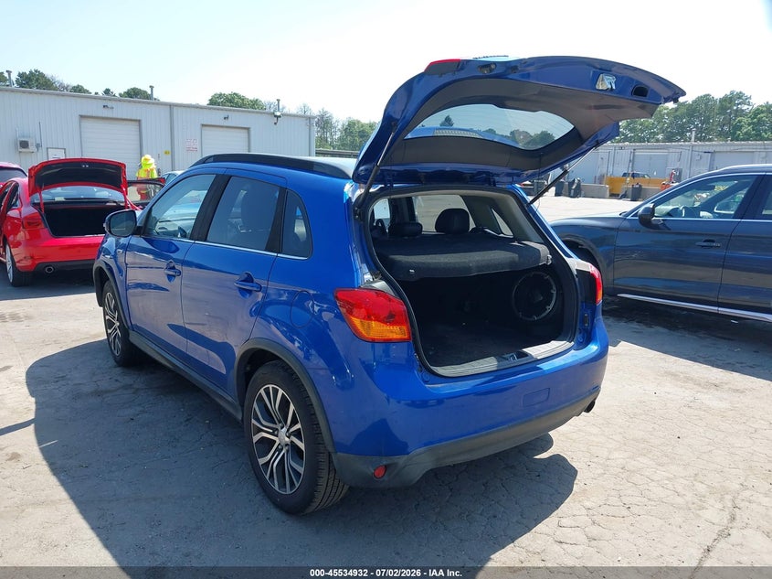 2016 Mitsubishi Outlander VIN JA4AR4AW9GZ030599 IAAI salvage auction — FRONT END, Mv-907A (New York), sold $25 on 2026-07-28 (photo 3)