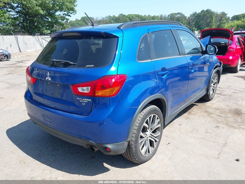 2016 Mitsubishi Outlander VIN JA4AR4AW9GZ030599 IAAI salvage auction — FRONT END, Mv-907A (New York), sold $25 on 2026-07-28 (photo 4)