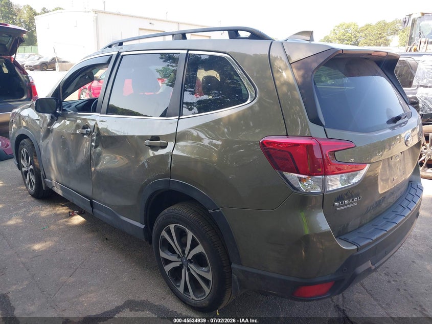 2022 Subaru Forester VIN JF2SKAPC2NH500390 IAAI salvage auction — SIDE, Mv-907A (New York), sold $2,300 on 2026-07-28 (photo 3)