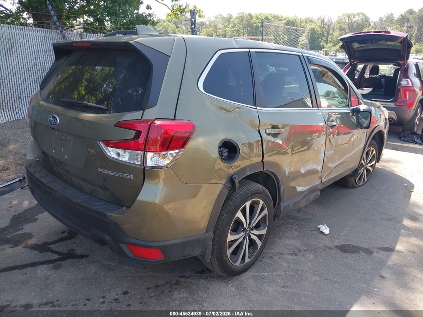 2022 Subaru Forester VIN JF2SKAPC2NH500390 IAAI salvage auction — SIDE, Mv-907A (New York), sold $2,300 on 2026-07-28 (photo 4)