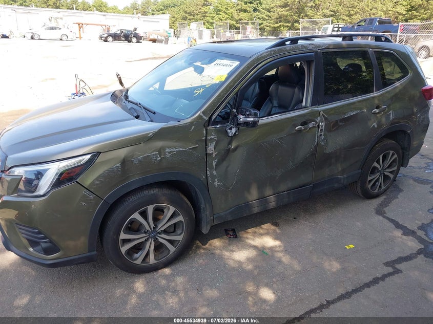 2022 Subaru Forester VIN JF2SKAPC2NH500390 IAAI salvage auction — SIDE, Mv-907A (New York), sold $2,300 on 2026-07-28 (photo 6)