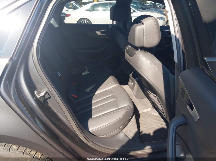 2018 Audi A4 VIN WAUENAF44JA155442 IAAI salvage auction — FRONT END, Salvage (Alabama), sold $5,700 on 2026-08-22 (photo 8)