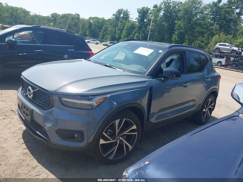 2022 Volvo Xc40 VIN YV4162UM6N2723792 IAAI salvage auction — FRONT END, Salvage Title, sold $11,600 on 2026-08-09 (photo 2)