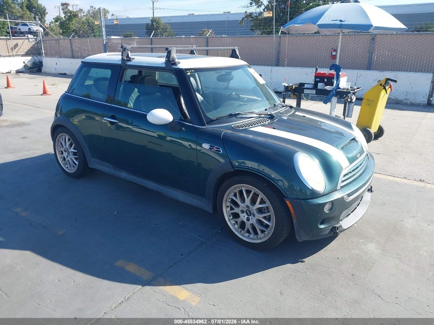 2003 Mini Cooper VIN WMWRE33443TD60979 IAAI salvage auction — NORMAL WEAR, Clear - Dealer Only (California), sold $400 on 2026-07-27 (photo 1)