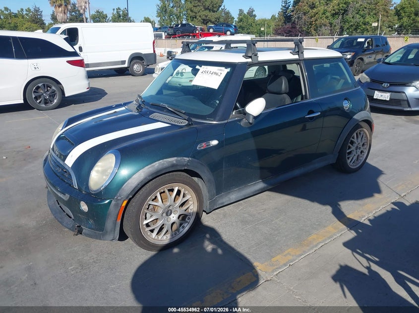 2003 Mini Cooper VIN WMWRE33443TD60979 IAAI salvage auction — NORMAL WEAR, Clear - Dealer Only (California), sold $400 on 2026-07-27 (photo 2)