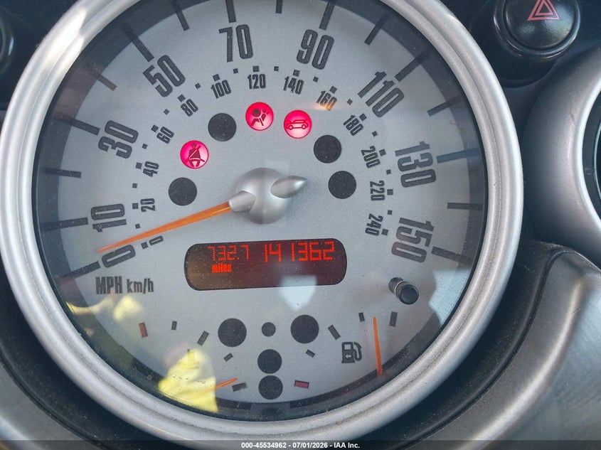 2003 Mini Cooper VIN WMWRE33443TD60979 IAAI salvage auction — NORMAL WEAR, Clear - Dealer Only (California), sold $400 on 2026-07-27 (photo 7)