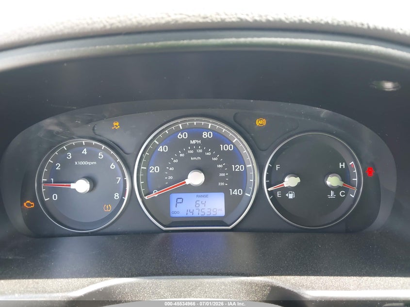 2011 Hyundai Santa fe VIN 5XYZG3AB9BG007532 IAAI salvage auction — NORMAL WEAR, Clear - Dealer Only (California), sold $700 on 2026-07-09 (photo 7)