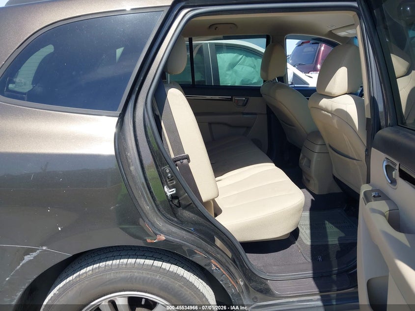2011 Hyundai Santa fe VIN 5XYZG3AB9BG007532 IAAI salvage auction — NORMAL WEAR, Clear - Dealer Only (California), sold $700 on 2026-07-09 (photo 8)