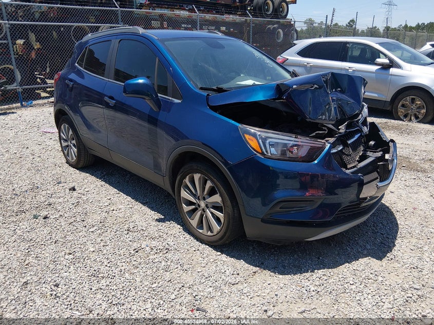 2020 Buick Encore VIN KL4CJASB1LB032229 IAAI salvage auction — FRONT END, Salvage Title, sold $575 on 2026-09-08 (photo 1)