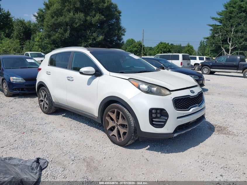 2017 Kia Sportage VIN KNDPR3A67H7163949 IAAI salvage auction — NORMAL WEAR, Clear (Alabama), sold $2,200 on 2026-07-29 (photo 1)