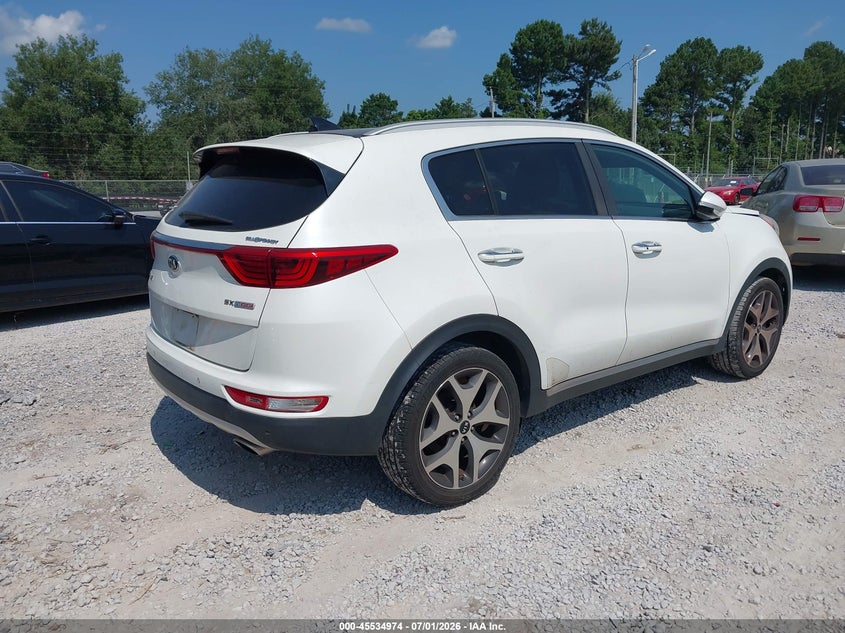 2017 Kia Sportage VIN KNDPR3A67H7163949 IAAI salvage auction — NORMAL WEAR, Clear (Alabama), sold $2,200 on 2026-07-29 (photo 4)