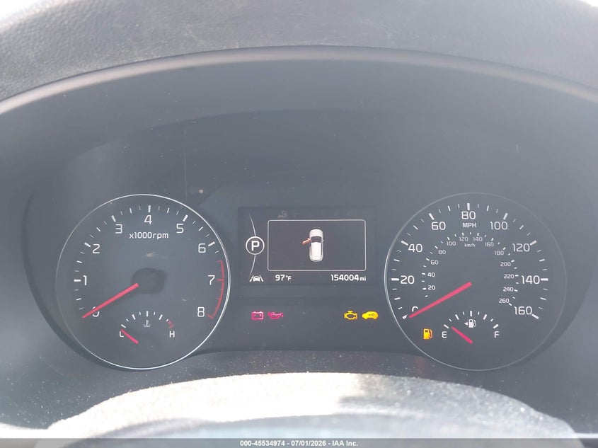 2017 Kia Sportage VIN KNDPR3A67H7163949 IAAI salvage auction — NORMAL WEAR, Clear (Alabama), sold $2,200 on 2026-07-29 (photo 7)