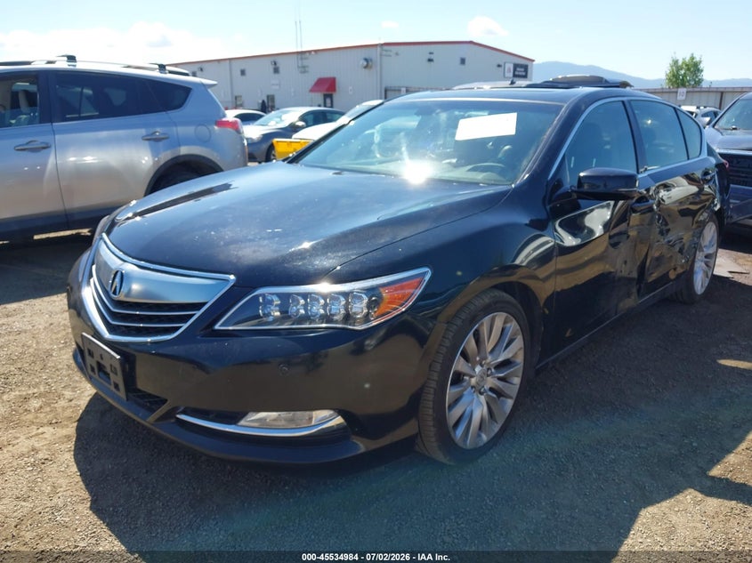 2014 Acura RLX VIN JH4KC1F9XEC004170 IAAI salvage auction — LEFT SIDE, Bill Of Sale (Washington), sold $1,900 on 2026-07-28 (photo 2)