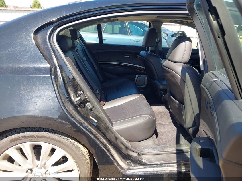 2014 Acura RLX VIN JH4KC1F9XEC004170 IAAI salvage auction — LEFT SIDE, Bill Of Sale (Washington), sold $1,900 on 2026-07-28 (photo 8)