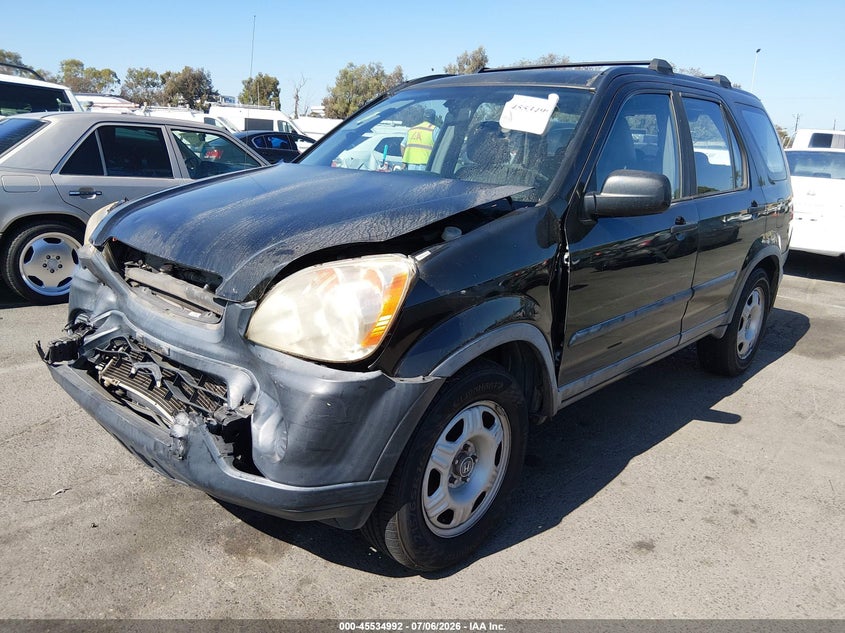 2005 Honda Cr-v VIN JHLRD68545C017231 IAAI salvage auction — NORMAL WEAR, Salvage (California), sold $450 on 2026-07-23 (photo 2)