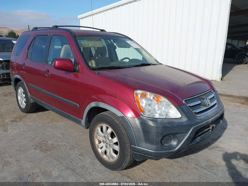 2006 Honda Cr-v VIN JHLRD78896C022264 IAAI salvage auction — SIDE, Salvage (California), sold $1,550 on 2026-07-17 (photo 1)
