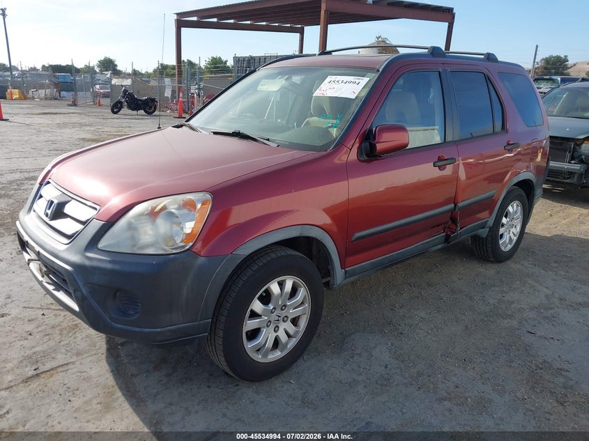 2006 Honda Cr-v VIN JHLRD78896C022264 IAAI salvage auction — SIDE, Salvage (California), sold $1,550 on 2026-07-17 (photo 2)