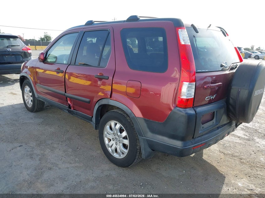 2006 Honda Cr-v VIN JHLRD78896C022264 IAAI salvage auction — SIDE, Salvage (California), sold $1,550 on 2026-07-17 (photo 3)