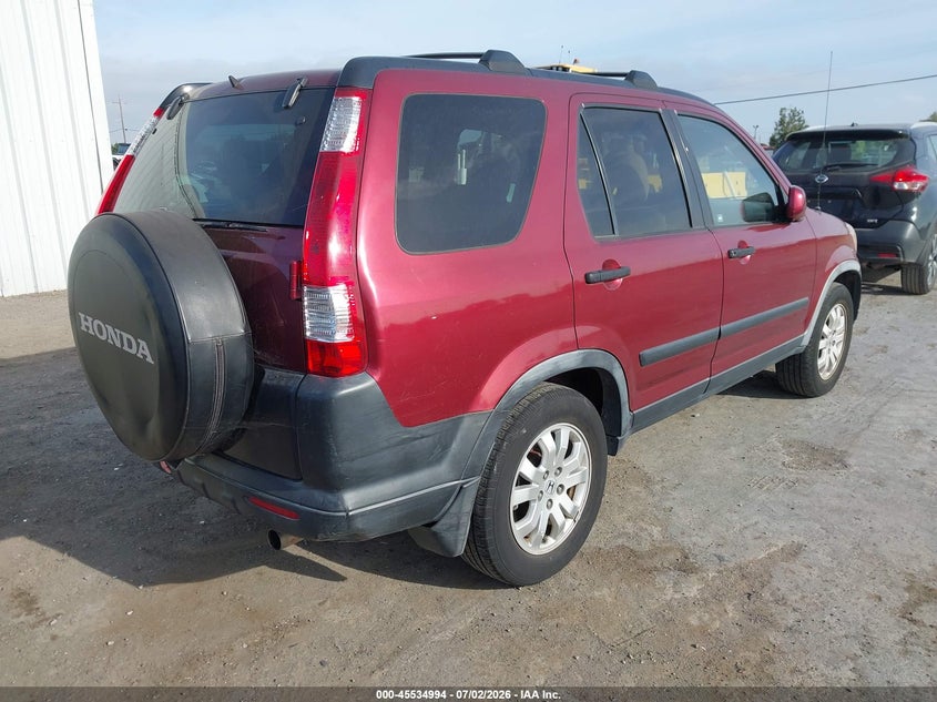 2006 Honda Cr-v VIN JHLRD78896C022264 IAAI salvage auction — SIDE, Salvage (California), sold $1,550 on 2026-07-17 (photo 4)