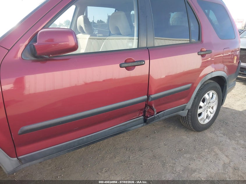 2006 Honda Cr-v VIN JHLRD78896C022264 IAAI salvage auction — SIDE, Salvage (California), sold $1,550 on 2026-07-17 (photo 6)